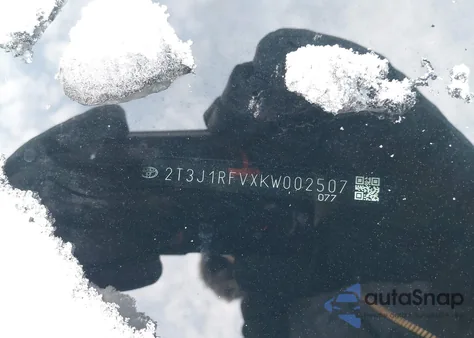 2019 Toyota Rav4 Adventure z USA, uszkodzony, nr VIN 2T3J1RFVXKW002507